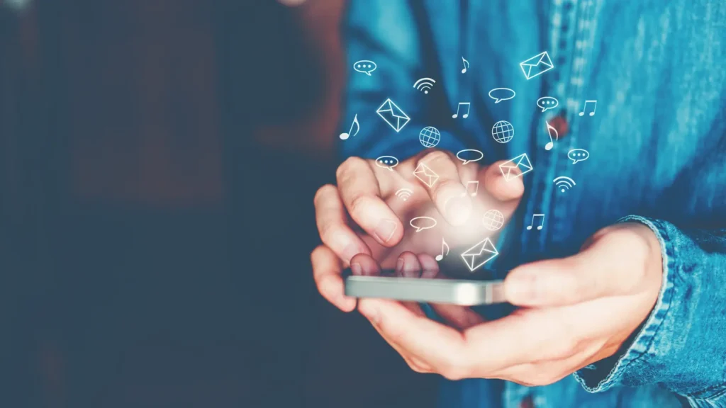 A phone timer showing social media usage limits Beawareofmecom Set Healthy Boundaries