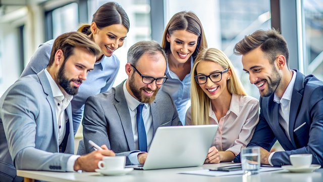 smallvecteezycollaborativebusinessteamworkingonaproject46998709small Beawareofmecom Supportive Work Environment