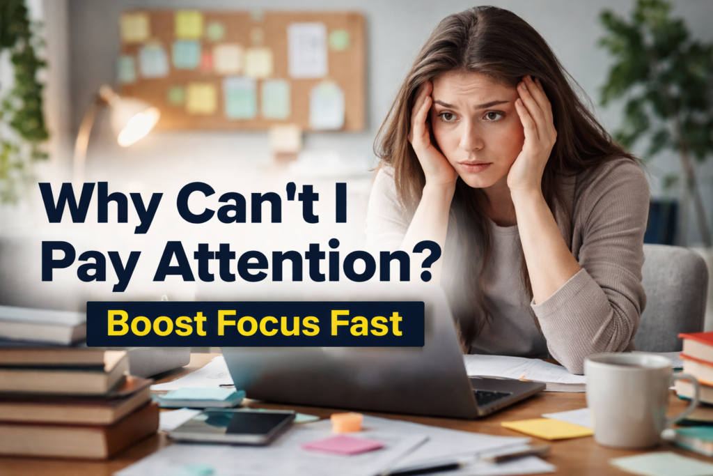 why cant i focus Beawareofmecom why can't i focus