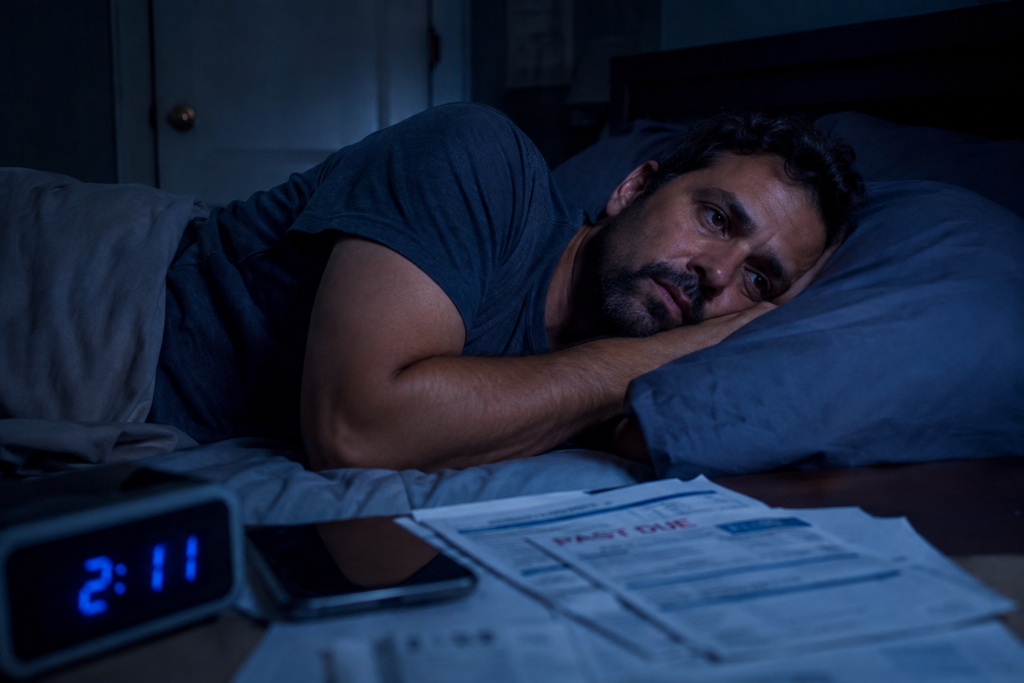financialanxietyatnightbed Beawareofmecom Financial Anxiety at Night Why It Hits Hardest After Dark